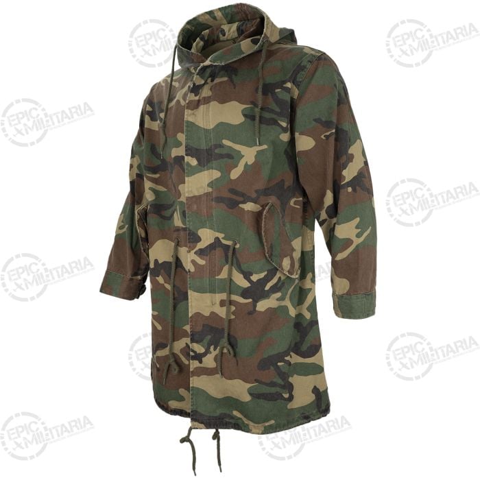 Camo fishtail parka discount