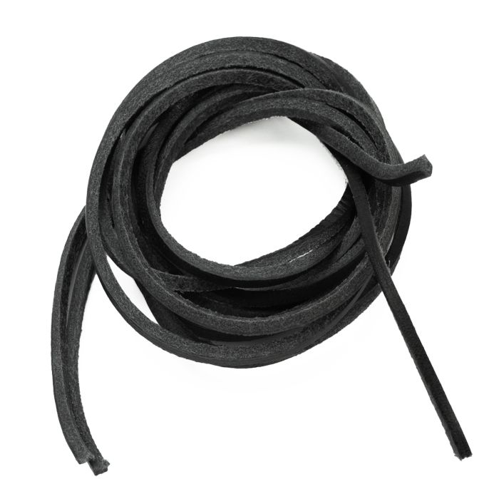 Black leather boot laces clearance