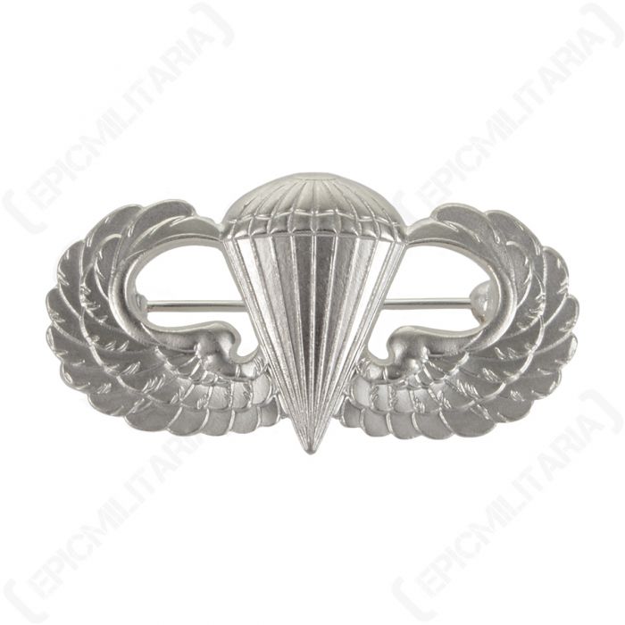 US Paratrooper Wing Badge - Silver - Epic Militaria