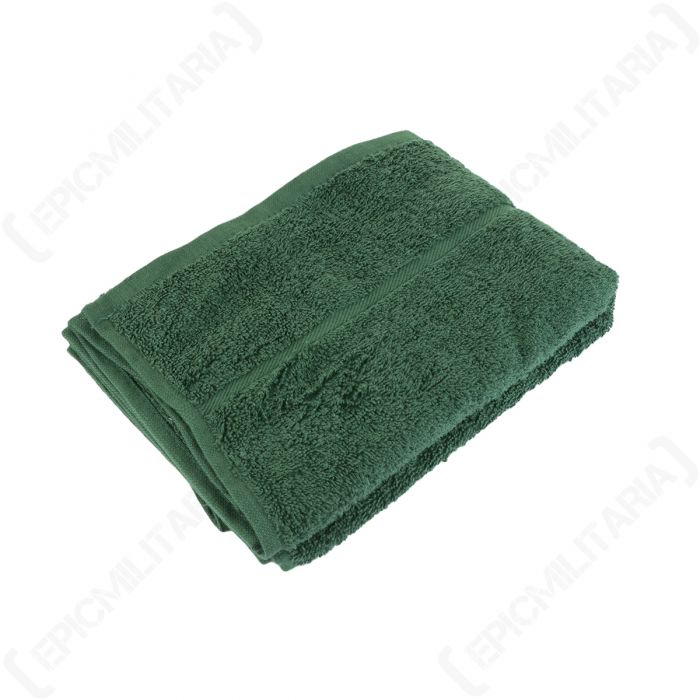 Bottle green online hand towels