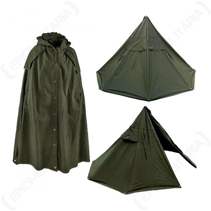 Polish Lavvu Tent Halves Set of 2 Imperfect