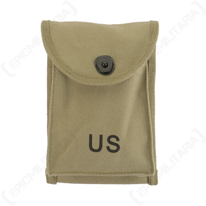 WW2 US 30rd Canvas Ammo Pouch Epic Militaria