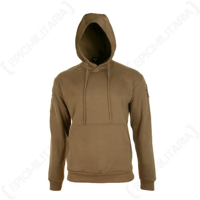 Tactical Hooded Sweatshirt Dark Coyote Epic Militaria