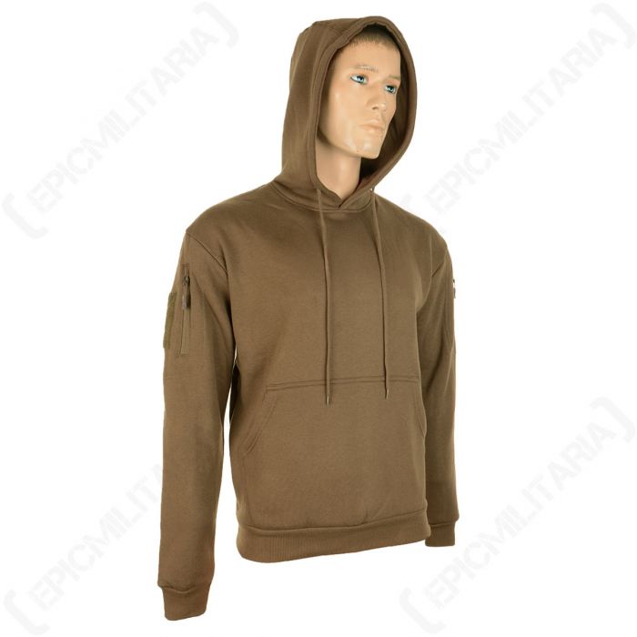 Tactical Hooded Sweatshirt Dark Coyote Epic Militaria