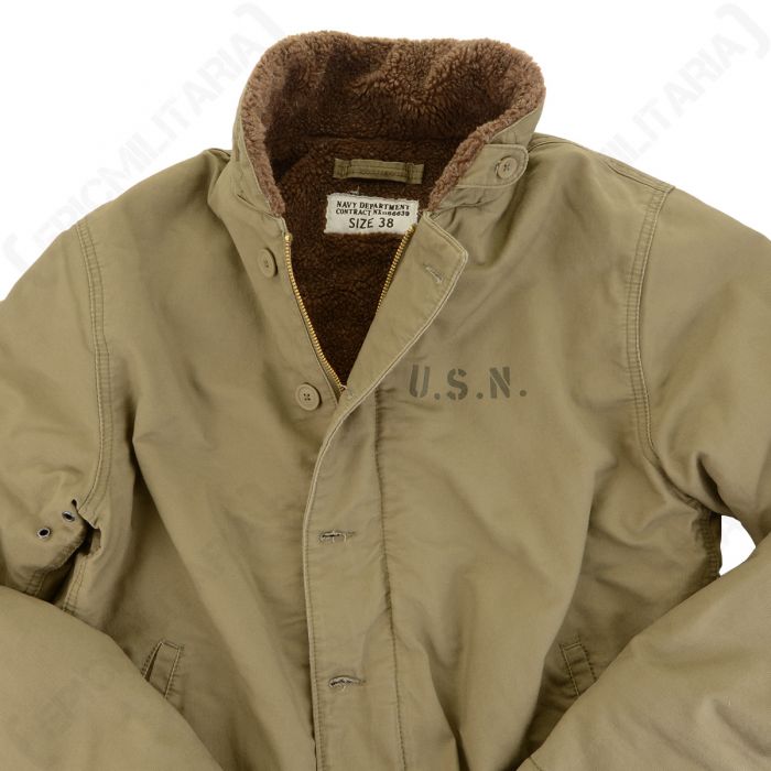 Us navy deck coat hot sale