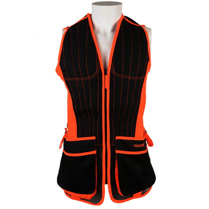 Percussion Evo Skeet Shooting Vest Orange Epic Militaria