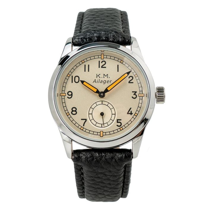 German Kriegsmarine Service Watch Black Strap Epic Militaria