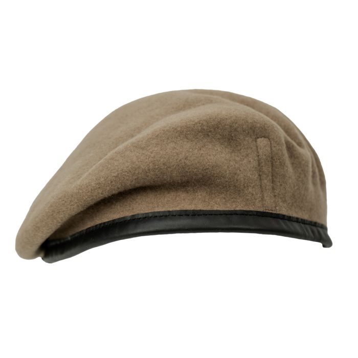 Pin detail vintage check wool beret cheap