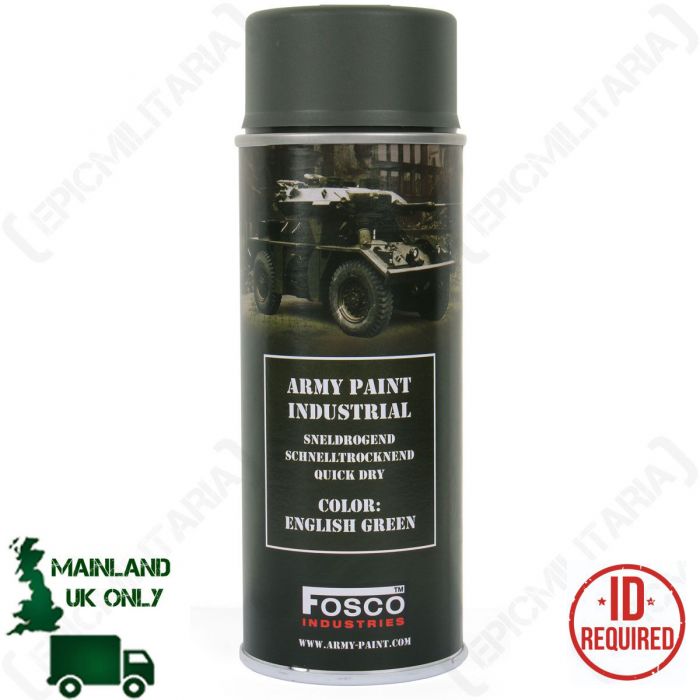 Army Spray Paint English Green Epic Militaria