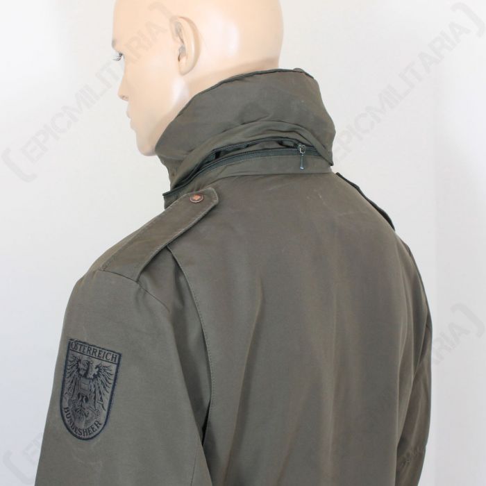 Parka Austrian Army Surplus Grey Alpine Jacket 