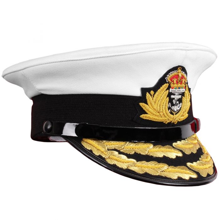 Royal navy peaked cap new arrivals