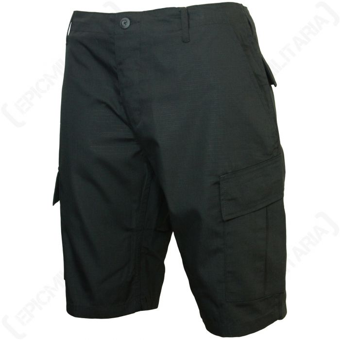 Black ACU Bermuda Shorts - Epic Militaria