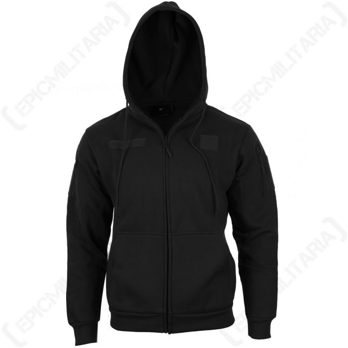 Tactical Black Hoodie Epic Militaria