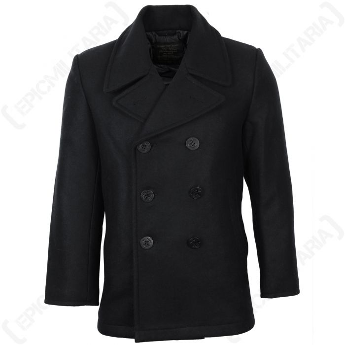 Black Us Navy Pea Coat Epic Militaria Black Us Navy Pea Coat Epic Militaria, Navy Pea Coat Surplus