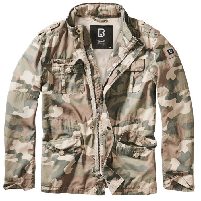 Brandit Britannia Jacket - Light Woodland Camo - Epic Militaria