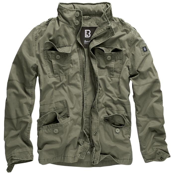 Brandit Britannia Jacket - Olive - Epic Militaria