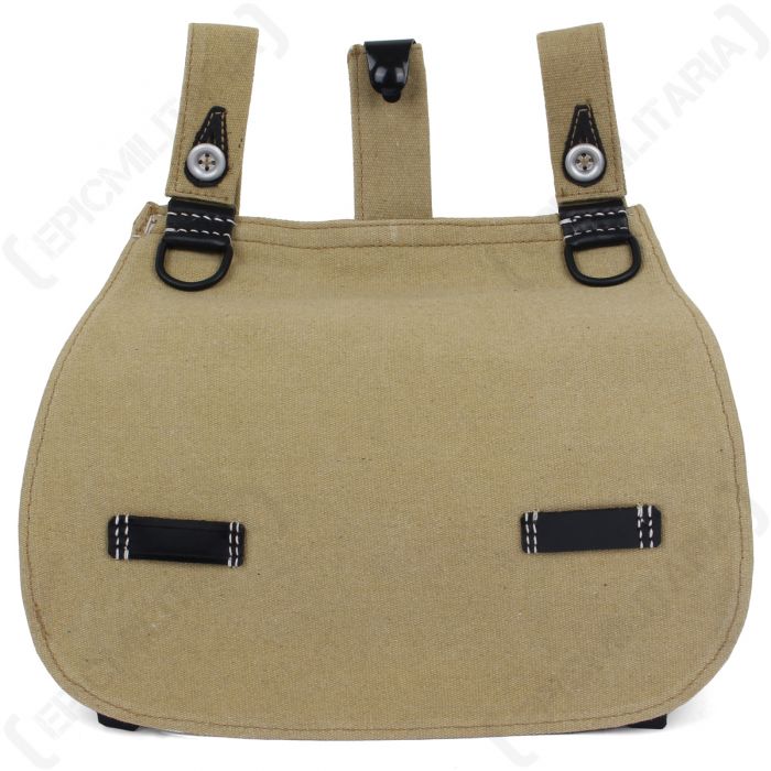 Reproduction WW2 German Tan Bread Bag - Army DAK Tropical