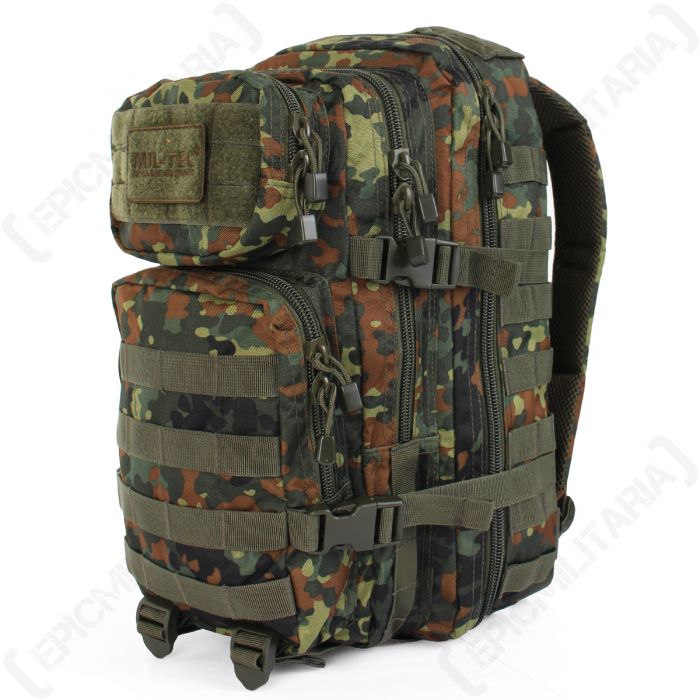 Molle Carrier Airsoft Paintball Army Webbing Flecktarn Camo Helmet Carry Strap 