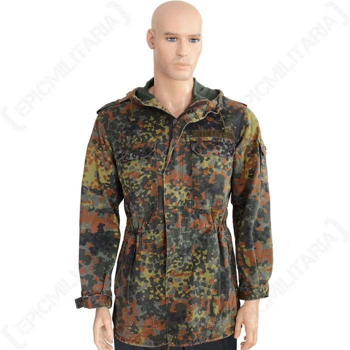 german flecktarn parka