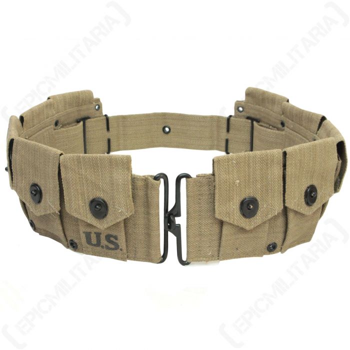 WW2 US Garand Belt Epic Militaria