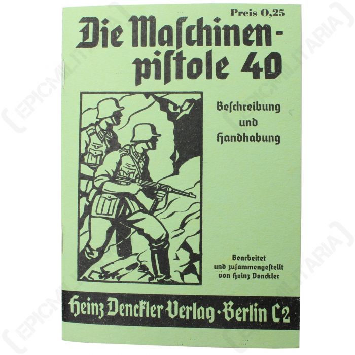 German Mp38 40 Manual Epic Militaria German Mp38 40 Manual Epic Militaria