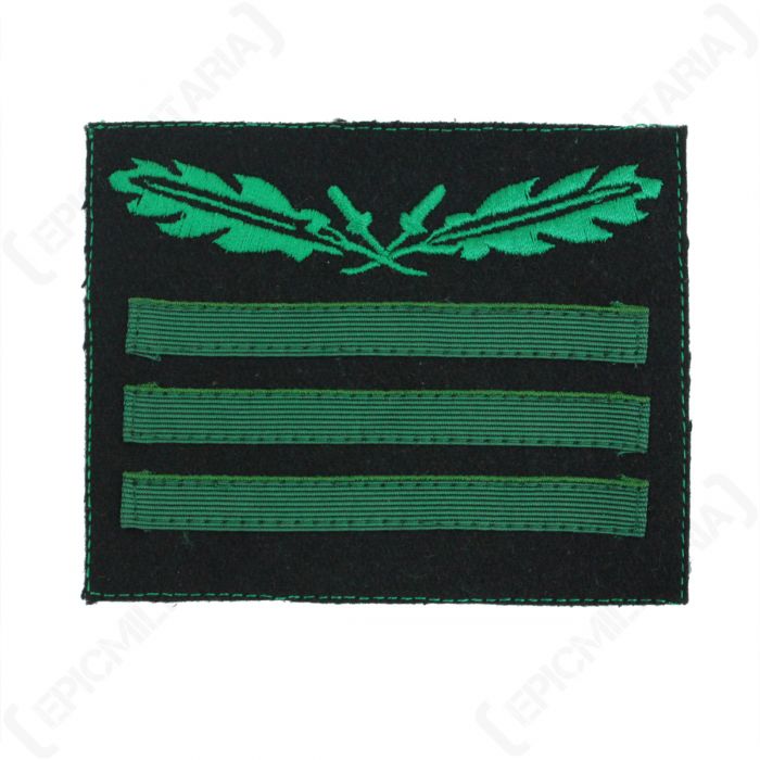 WWII Dienstgradabzeichen auf Tarn Heer Hauptmann WH Camo Rank