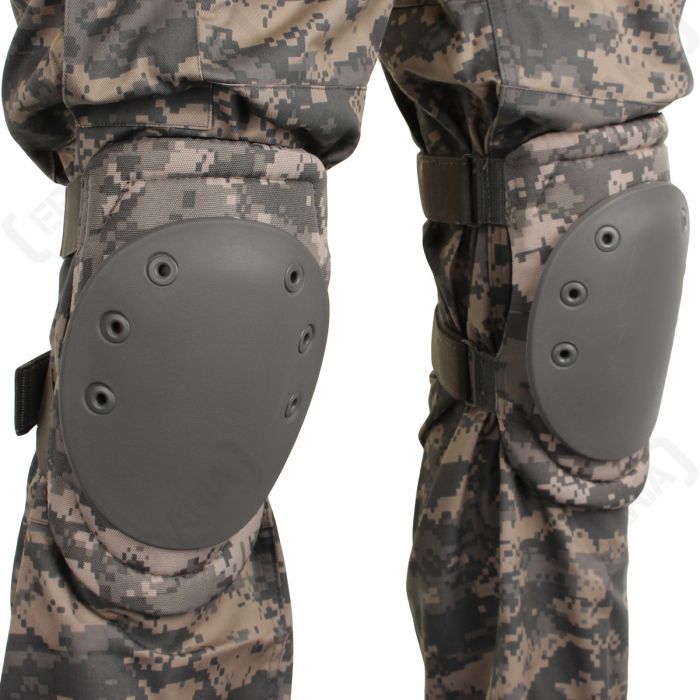 AT Digital Camo 50% Polypropylene and 50% Thermoplastic Rubber Details about   Knee Pads 