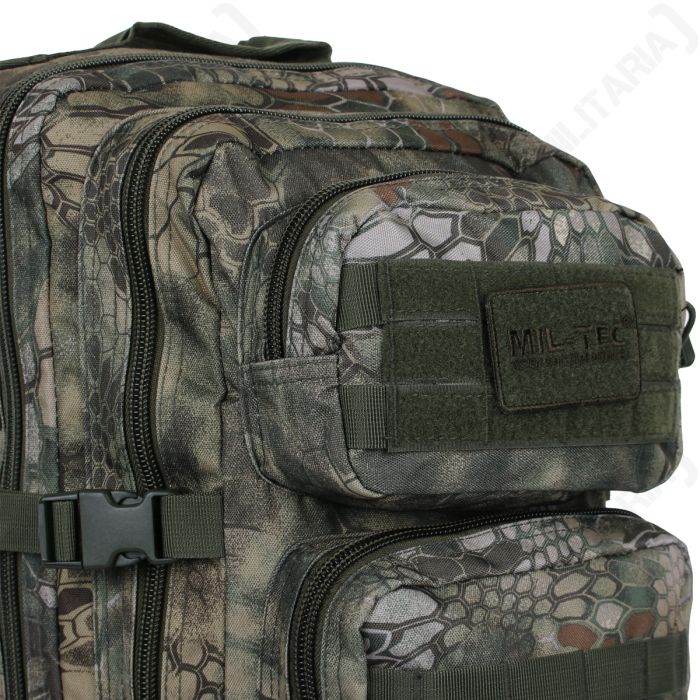 MANDRA Woodland Camo MOLLE RUCKSACK Assault Large Bag 36L BACKPACK Tactical Pack 