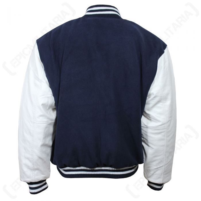 Vintage NY Baseball Jacket - Navy Blue 