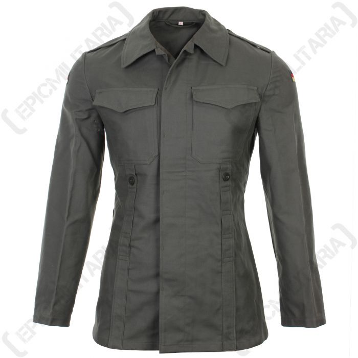 Original German Old Style Moleskin Field Jacket Olive Drab Epic