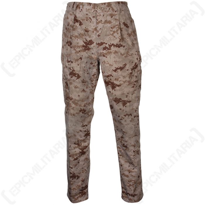 Genuine US Army Marines Woodland MARPAT Trousers Camouflage Tactical Military