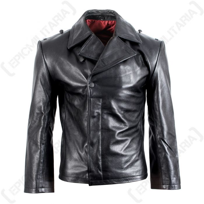 Leather wrap jacket shop
