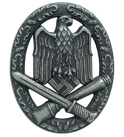 GERMAN ARMY WW2 1957 Issue German General Assault Badge 