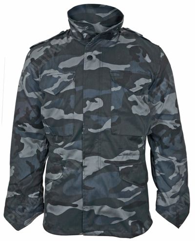 Flecktarn Camouflage M65 Field Jacket US Army Style Military Parka Winter Coat