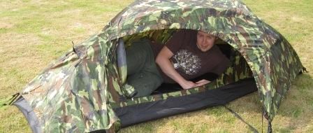 military one person tent
