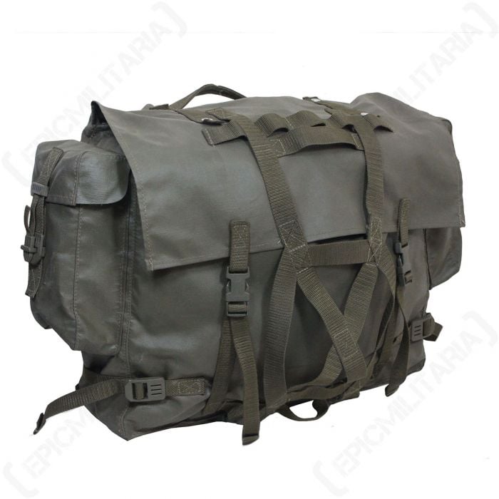 Öriginal Austrian Battle Bag Olive Army Pack Bag Shoulder Bag 