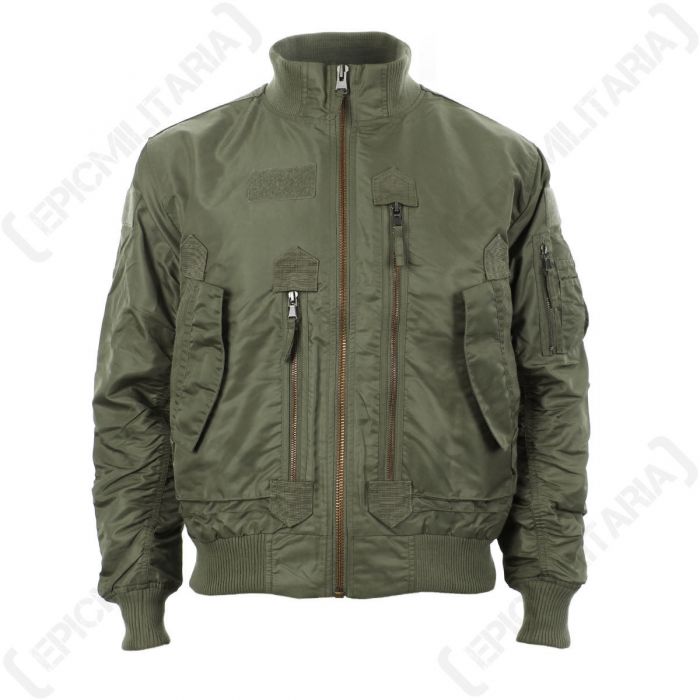 US Tactical Flight Jacket - Olive Drab - Epic Militaria