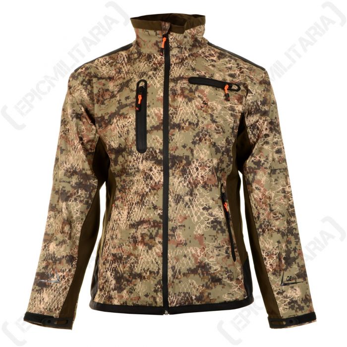Verney Carron Wolf Softshell Jacket Snake Forest Camo Country Hunting Shooting 