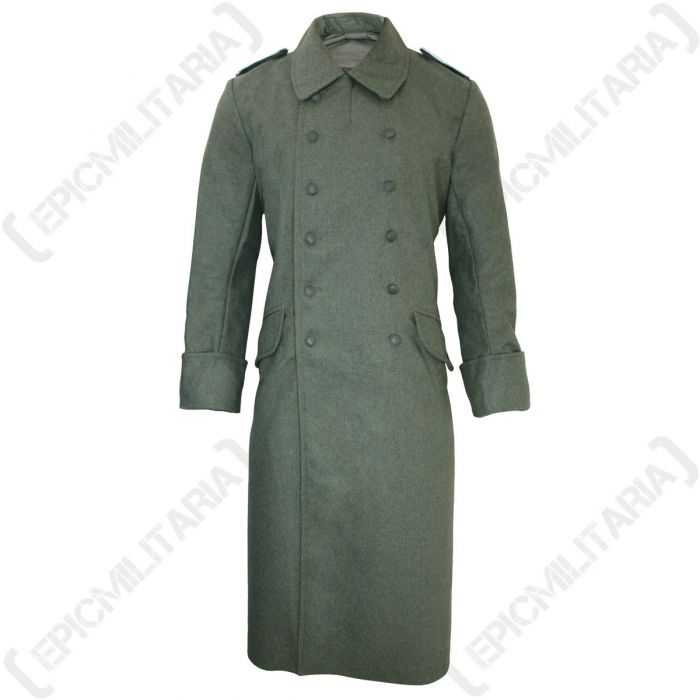 WW2 German M40 Wool Greatcoat Heer Army Field Grey Epic Militaria