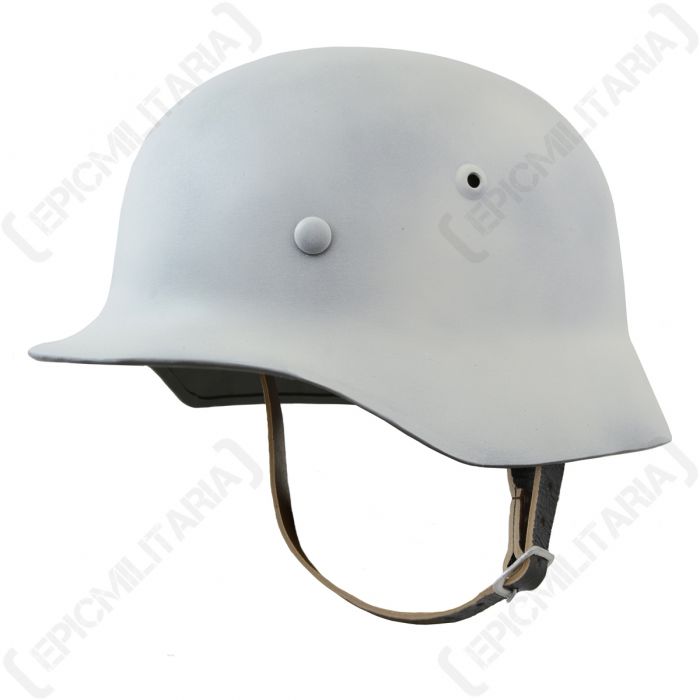 WW2 German M40 Helmet Winter Camo Epic Militaria