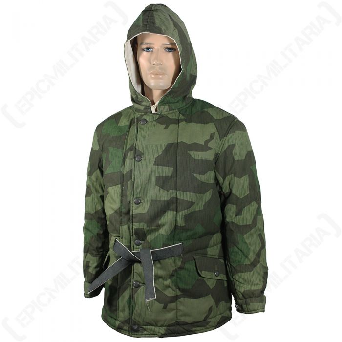 WW2 German Splinter Camo Padded Parka - Epic Militaria