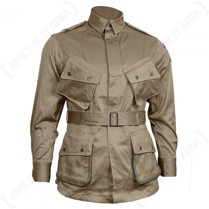 WW2 M1942 Airborne jacket US Coat Parachute Jumper giacca lancio paracadutista 