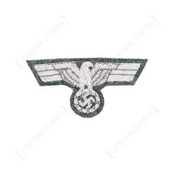 WW2 German M1943 Officers Bullion Cap Eagle - Heer Army