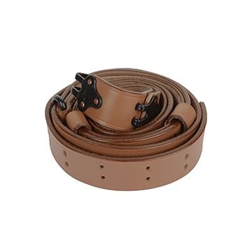M1 Garand Leather Sling - Light Brown