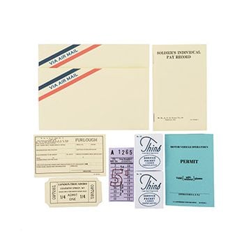 WW2 US Class A Pocket Filler Set