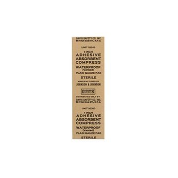 WW2 US 1" Gauze Sachet Packs