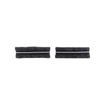 WW2 British RAF Battle Dress Rank Slide Pair - Pilot Officer