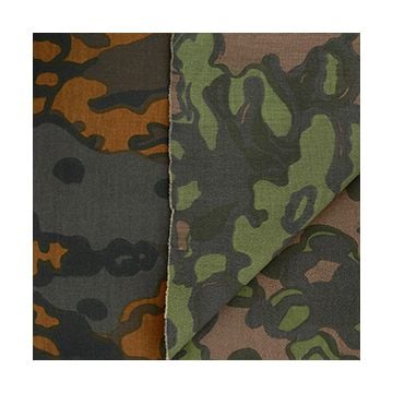WW2 German Reversible Oakleaf Fabric - 1 Metre