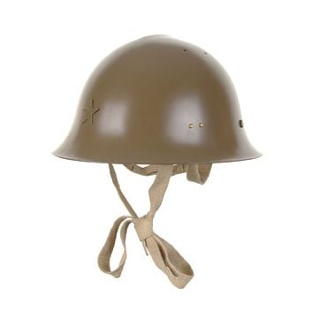 WW2 Japanese Type 92 Helmet - Green Star