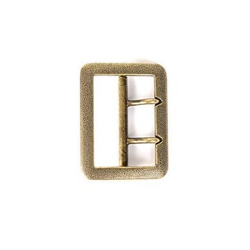 German Officers Double Claw Belt Buckle - Gold